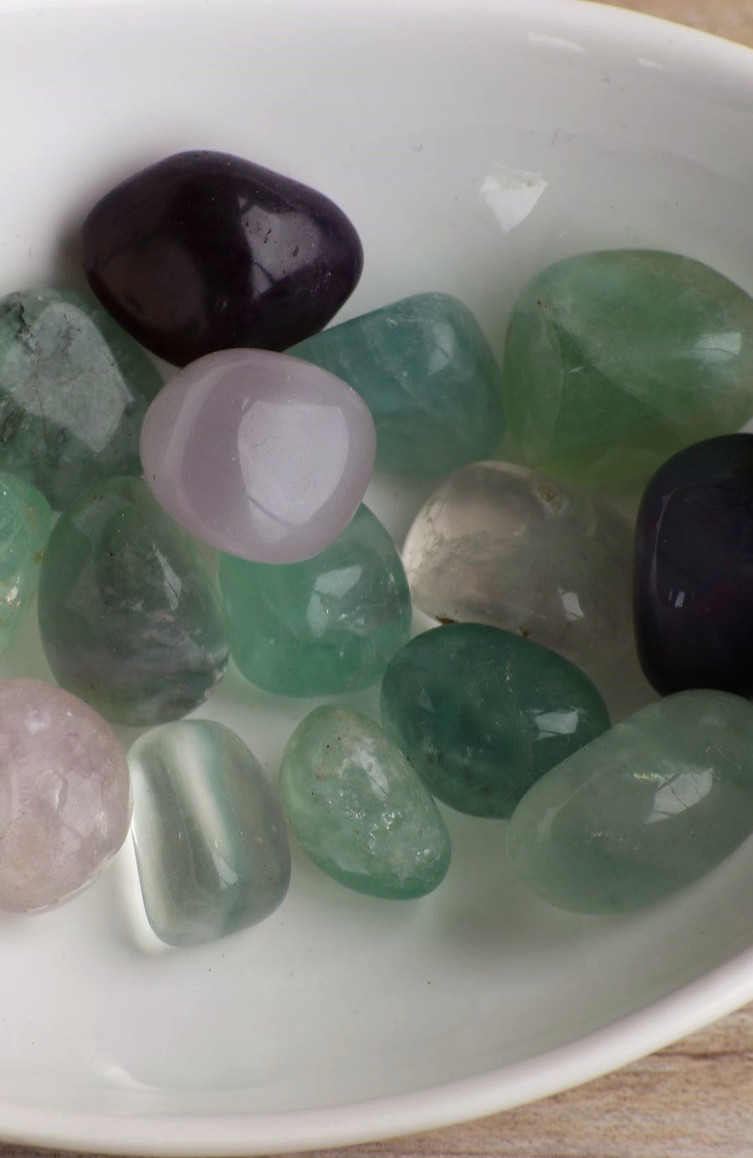 Rainbow Fluorite (Small) Tumbled Stone